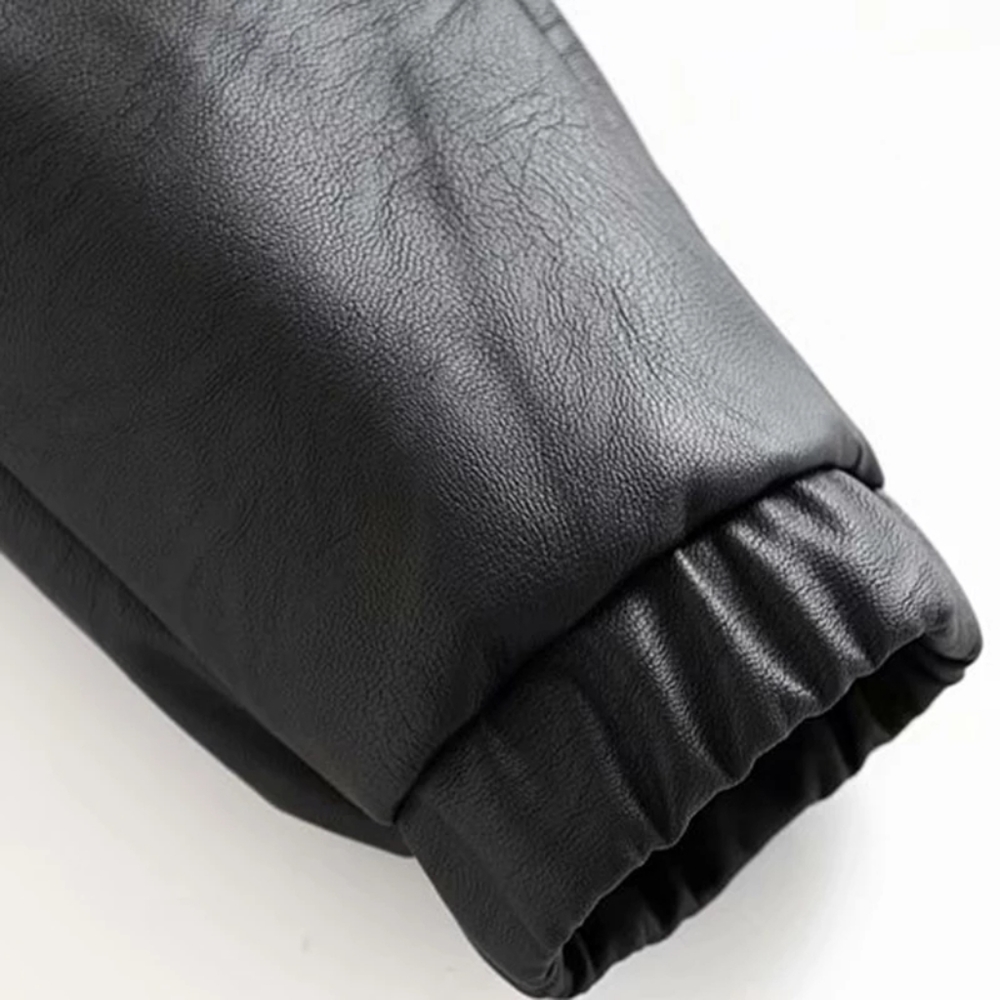 🔥1 Left🔥Faux leather joggers - Picture 7 of 7